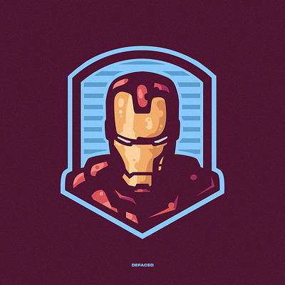 Iron Man avengers branding comicbook esport esportlogo esports gamer hero illustration ironman marvel mascot spiderman