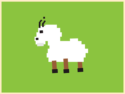 Goat Guy clean design flat illustration illustrator vector