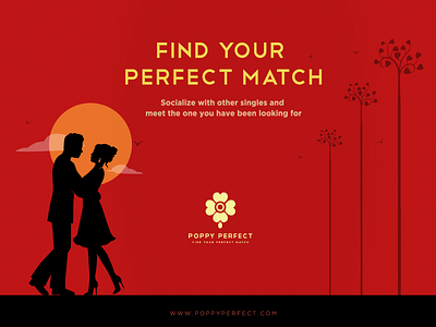 Banner Illustration - Dating Website banner design branding corporate branding dating dating app dating website design illustration illustration design portfolio prabhakarang vector website design