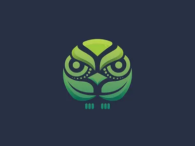 green owl logo design inspirations animation app branding character design icon illustration leaf logo mascot organic owl owl logo smart tree typography unique vector
