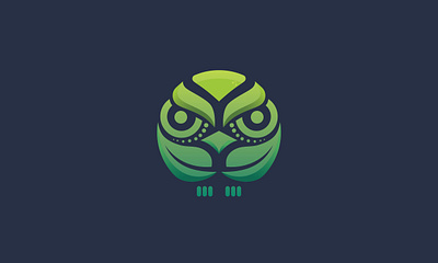 green owl logo design inspirations animation app branding character design icon illustration leaf logo mascot organic owl owl logo smart tree typography unique vector