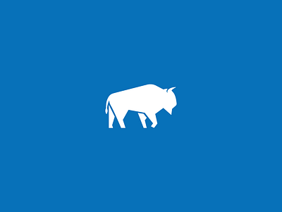 NA+bison+construction/transport america animal bison bold dribbble logo logo design logotype mark modern simple