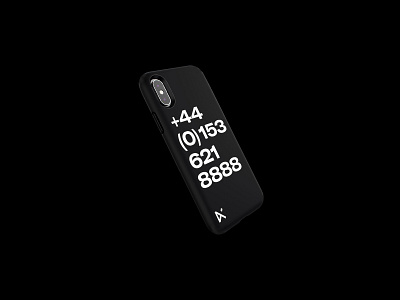 Artefact - 004 - Case 3d accessories adobe advertising black branding concept creative dark design graphic iphone logo mobile mockup phone product render ui visual