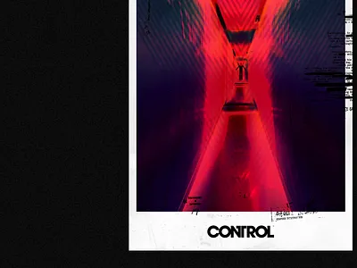 Control _ Poster adobe adobe photoshop art direction control controller design game games games logo pc playstation poster remedy xbox