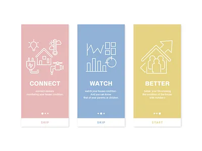 DailyUI#023 Onboarding adobexd app design dailyui dailyui 023 onboarding screens ui walkthrough