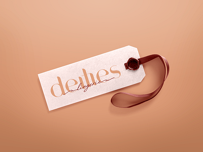 DAY 7 FASHION WORDMARK 50dayschallenge badge brand branding dailylogochallenge day7 delicate design female feminine illustration lingerie logo typography vector wordmarks