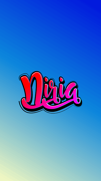 Niria design icon illustration illustrator cc photoshop typography art vector