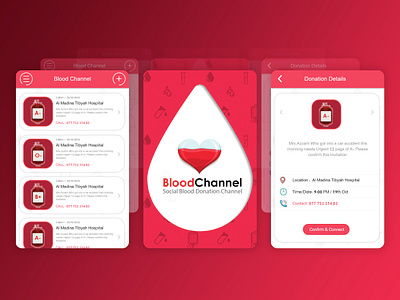 Blood blood app uiux