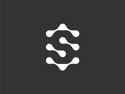 S Letter Negative Space Logo agrib branding clean exploration letter letter s lettermark lettermark s logo logo s logomark logomark exploration logomarks s mark mark s marks monogram s s monogram