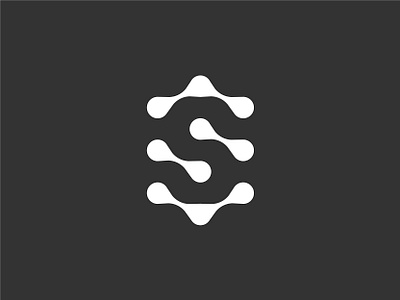 S Letter Negative Space Logo agrib branding clean exploration letter letter s lettermark lettermark s logo logo s logomark logomark exploration logomarks s mark mark s marks monogram s s monogram