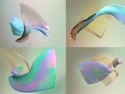 MOTION CONCEPTS 3d art cinema 4d clean creative design illustration logo ui vector