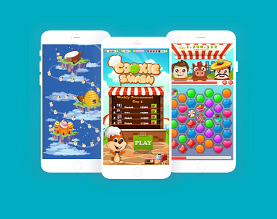 Cookie Smash game game design graphic design illustration ux