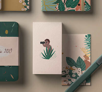Illustration / Notebooks branding design illustration