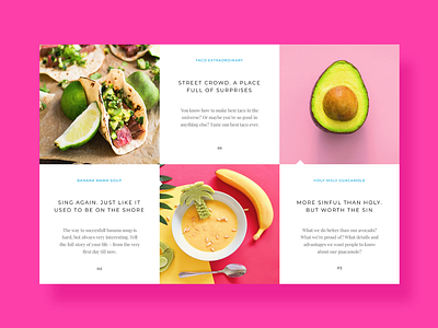 043 Food Menu app app design avocado banana dailyui design food food app foodie interface menu mexico mexico city restaurant taco ui ux