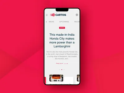 Webapp for cartoq.com concept creative design ui ui ux uidesign user interface userinterface web webapp
