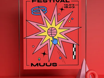 Muus festival design contemporary contemporaryart design graphic graphicdesign illustration illustrator printable printdesign typography