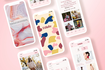 Social Commerce App design ecommerce fashion ios logo mobile app design typography ui ux