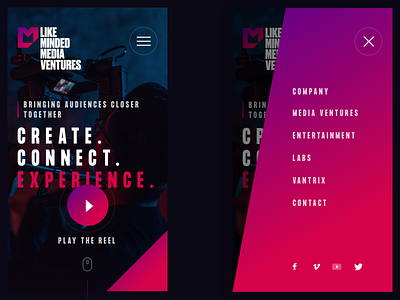 LMMV Mobile Web Designs brand colours design identity mobile typography ui ux website