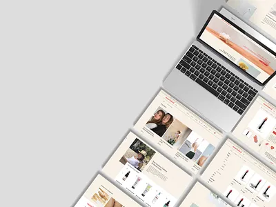 Nourished.nl - e-commerce website beauty brand identity branding daily ui design ecommerce ecommerce shop natural cosmetics organic shop sustainable ui uidesigner uitrends ux ux design webdesign webdevelopment website