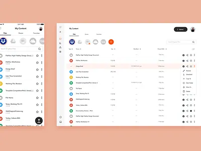 Web | Mobile UI Dashboard dashboard dashboard app dashboard ui icons platform ui ux