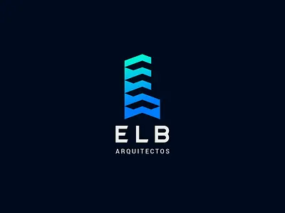 ELB Arquitectos brand branding design graphic designer identity inspiration lima logo logotype