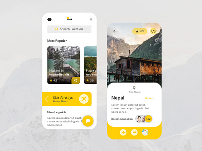 travel app mobile app design ui design ux design