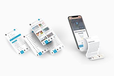 Course Browse Mobile UI branding design minimal ui ux