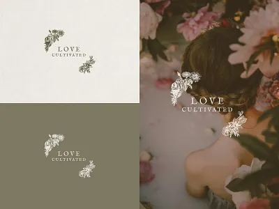 Love Cultivated artisan botanical art botanical illustration botanical logo branding california custom farm floral illustration florals hand drawn handmade illustration design lifestyle logo design love santa cruz small batch type typography