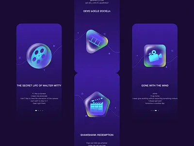 Movie APP app art design illustration ui ui ux ux