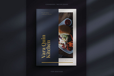 Cookbook / Recipe Book V.2 branding brochure cookbook cookie cooking elegant indesign magazine modern portfolio recipe recipebook template