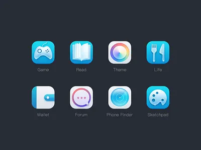 night sky 04 icon ui
