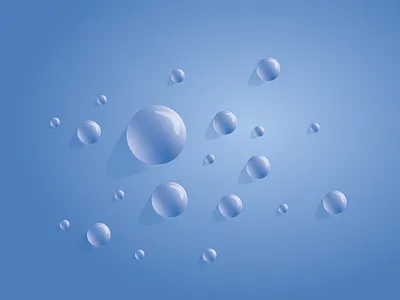Water Drops vector