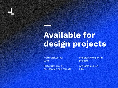 Available for design projects available hireme minimal minimalistic