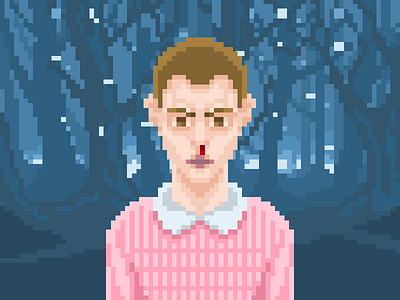 ❧ Stranger Things 8bit pixel pixelthursday strangerthings