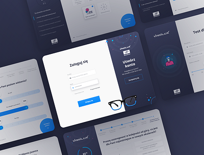 Digital tools for opticians app app design application dashboad dashboard design design diagnostic tablet test tools