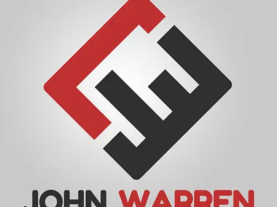 John Warren Logo branding design illustration logo