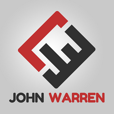 John Warren Logo branding design illustration logo