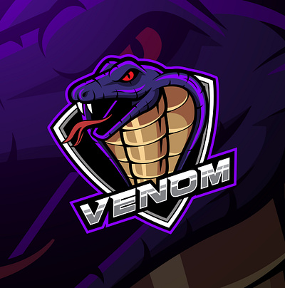 Cobra head mascot logo design animal logo branding cobra design esport esports game design graphic design illustration logo mascot logo venom vipers