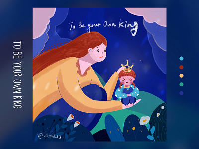 Your own king design illustration illustrator