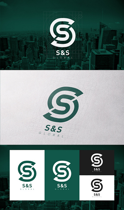 S&S Global branding design graphic design illustrator logo type typography vector