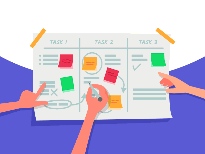 Monday.com integration board gif manager managing team monday.com online form post it note project project tracking task team teamwork