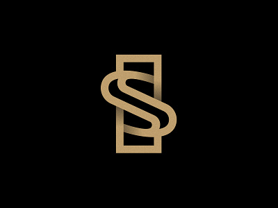 S logo mark brand branding design letter logo logotype mark s