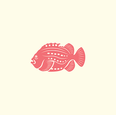 Hrognkelsi fish illustration vector