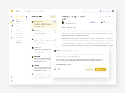 Helpdesk Dashboard for DPR RI app clean customer support dashboard design helpdesk layout ui user inteface