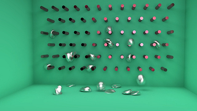3D Simple Installation 3d animation design installation motion graphics
