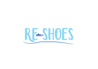 reshoes design flat illustration logo vector