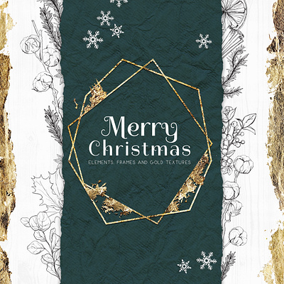 ❆Merry Christmas collection❆ artwork black line brand branding cotton candy creative design flat gold graphic graphic design illustration merrychristmas minimal season set vector vector art winter x mas