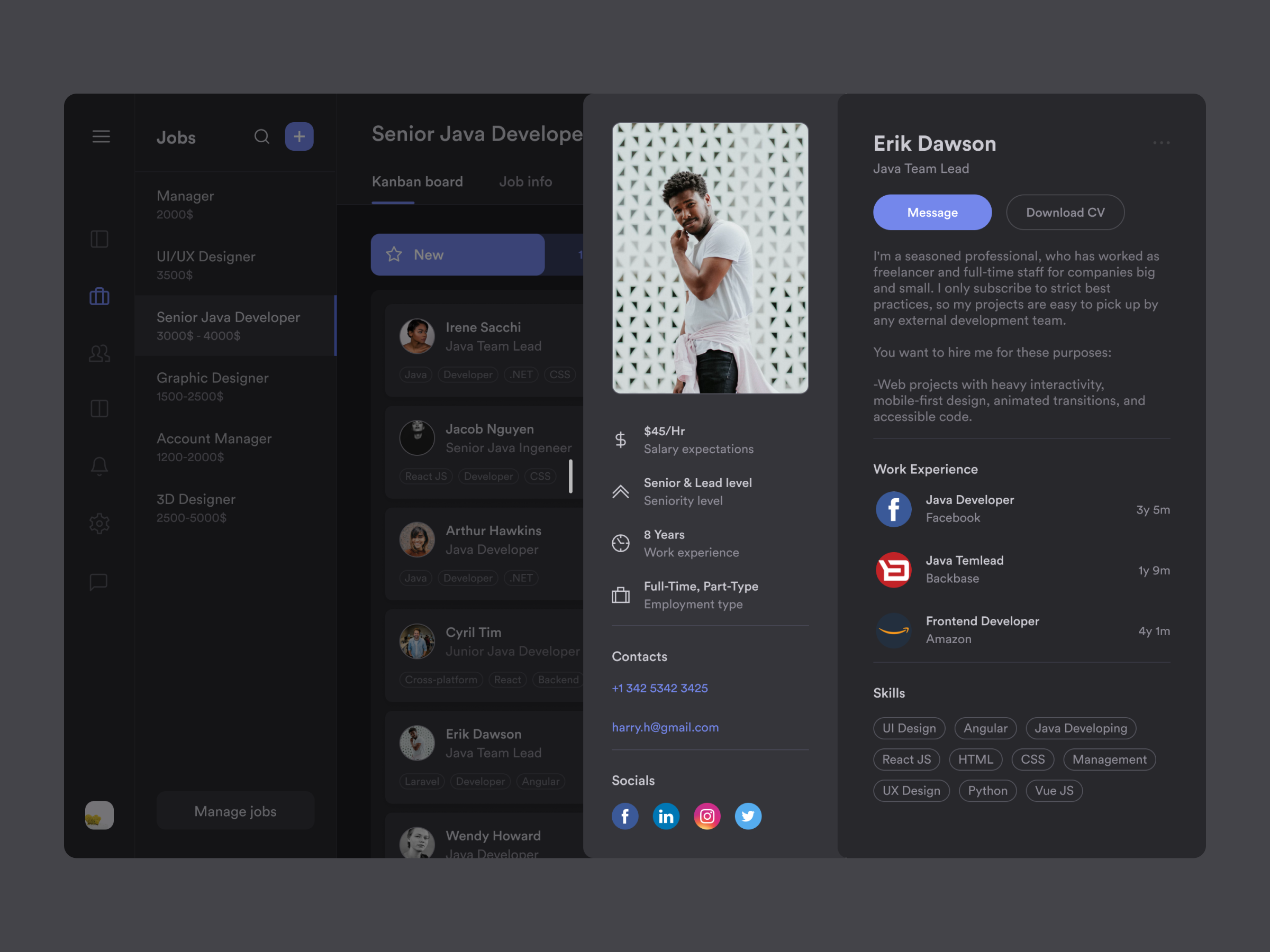 Example of UI/UX Mobile And Desktop Design