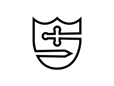 Sword & Shield brand identity brand identity design branding branding design design graphic grapic design icon logo logo design logofolio logotype mark minimal minimal design minimalist logo negative space negative space logo portfolio vector