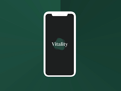 Vitality - Habit Screen Interactions app app design global warming product design ui design ux design visual design